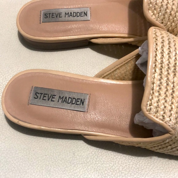 steve madden woven mules